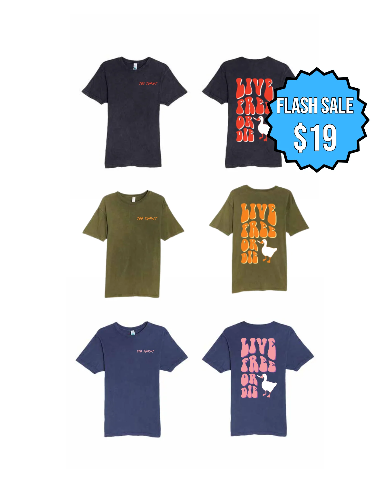 Live Free Or Die Tee - Image 5