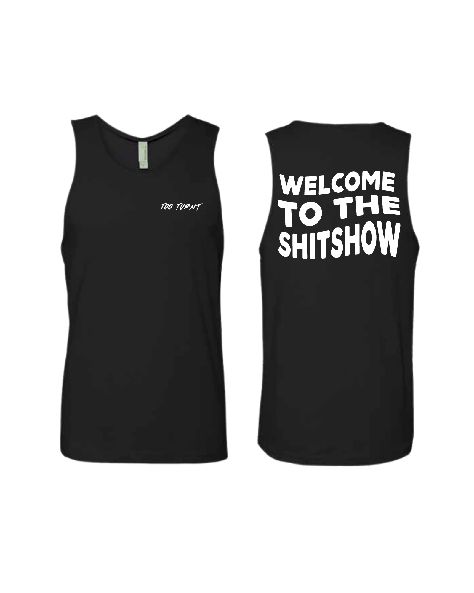 Too Turnt Tank Tops - Image 4